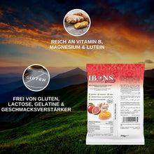 Lade das Bild in den Galerie-Viewer, IBONS Ingwer-Blutorange zuckerfrei 75g x 10