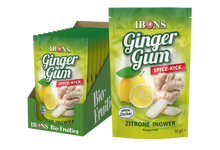 Lade das Bild in den Galerie-Viewer, IBONS GingerGums Lemon 32g x 12 zuckerfrei