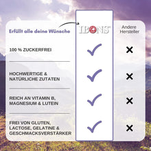 Lade das Bild in den Galerie-Viewer, IBONS Ingwer-Holunder zuckerfrei 75g x 10