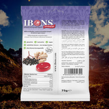 Lade das Bild in den Galerie-Viewer, IBONS Ingwer-Holunder zuckerfrei 75g x 10
