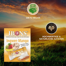 Lade das Bild in den Galerie-Viewer, IBONS Ingwer-Mango 60g x 12
