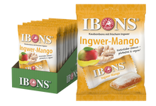 Lade das Bild in den Galerie-Viewer, IBONS Ingwer-Mango 92g x 10