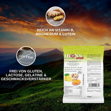 Lade das Bild in den Galerie-Viewer, IBONS Ingwer-Zitrone zuckerfrei 75g