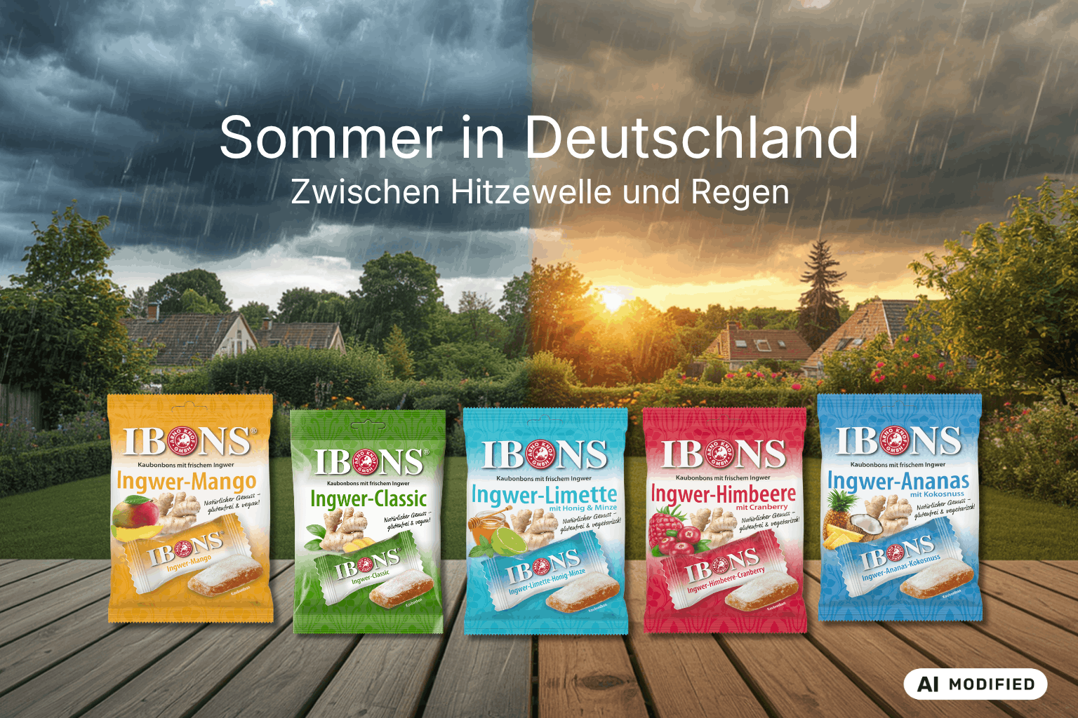 Sommer in Deutschland – zwischen Hitzewelle und Regen