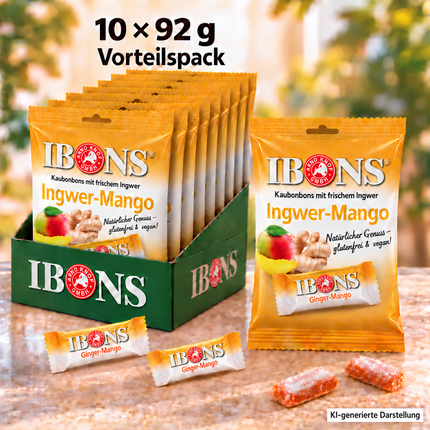 Ingwer-Mango 92g x 10