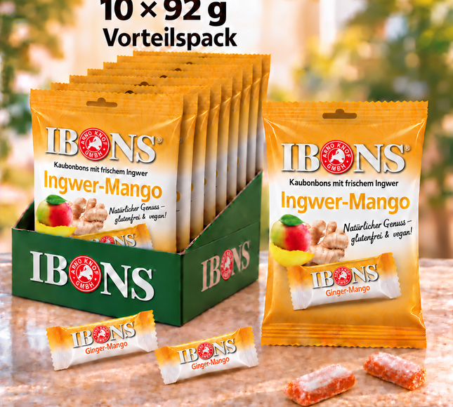 Ingwer-Mango 92g x 10