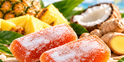 Ingwer-Ananas mit Kokosnuss 92g