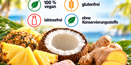 Ingwer-Ananas mit Kokosnuss 92g