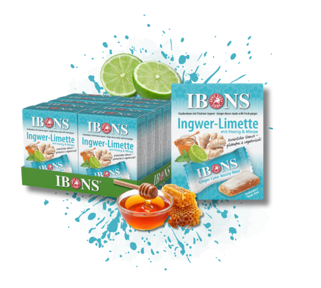 Ingwer-Limette 60g x 10