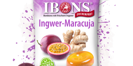 Ingwer-Maracuja zuckerfrei 75g