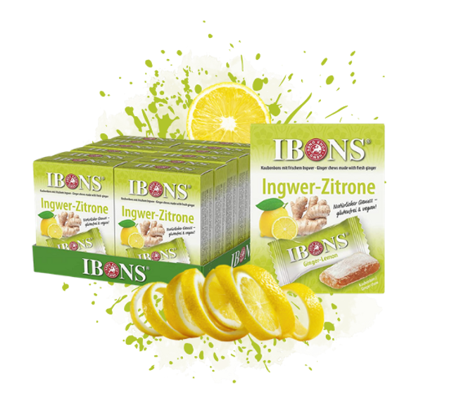 Ingwer-Zitrone 60g x 10