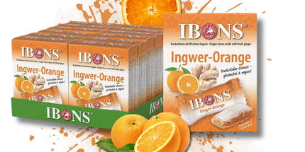 Ingwer-Orange 60g x 10