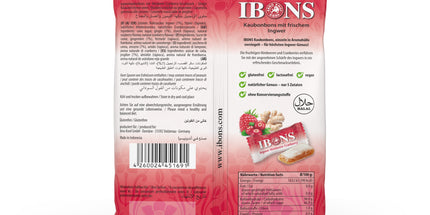 Ingwer-Himbeere mit Cranberry 92g