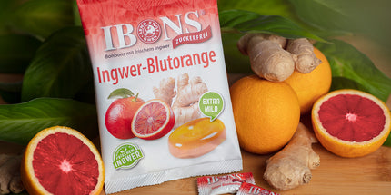 Ingwer-Blutorange zuckerfrei 75g