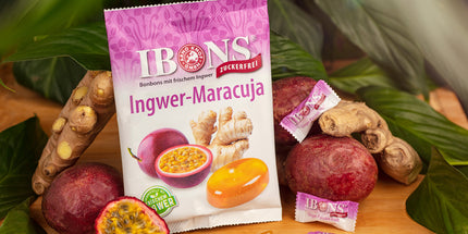 Ingwer-Maracuja zuckerfrei 75g