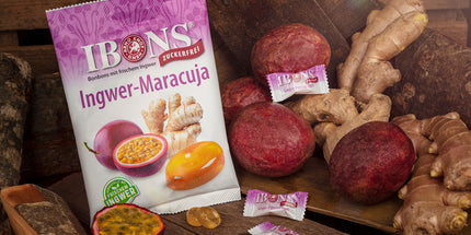 Ingwer-Maracuja zuckerfrei 75g