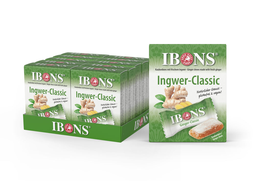 IBONS Ingwer-Classic 60g x 10