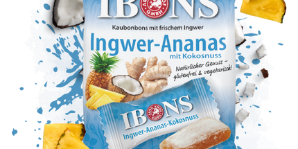 Ingwer-Ananas mit Kokosnuss 92g