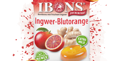 Ingwer-Blutorange zuckerfrei 75g