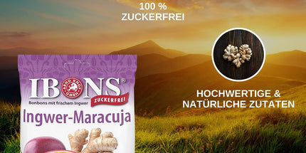 Ingwer-Maracuja zuckerfrei 75g x 10