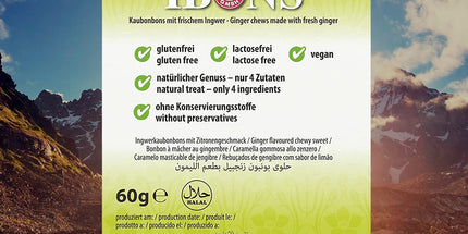 Ingwer-Zitrone 60g x 10