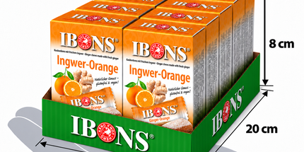 Ingwer-Orange 60g x 10