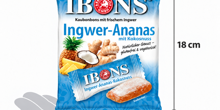Ingwer-Ananas mit Kokosnuss 92g