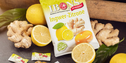 Ingwer-Zitrone zuckerfrei 75g x 10