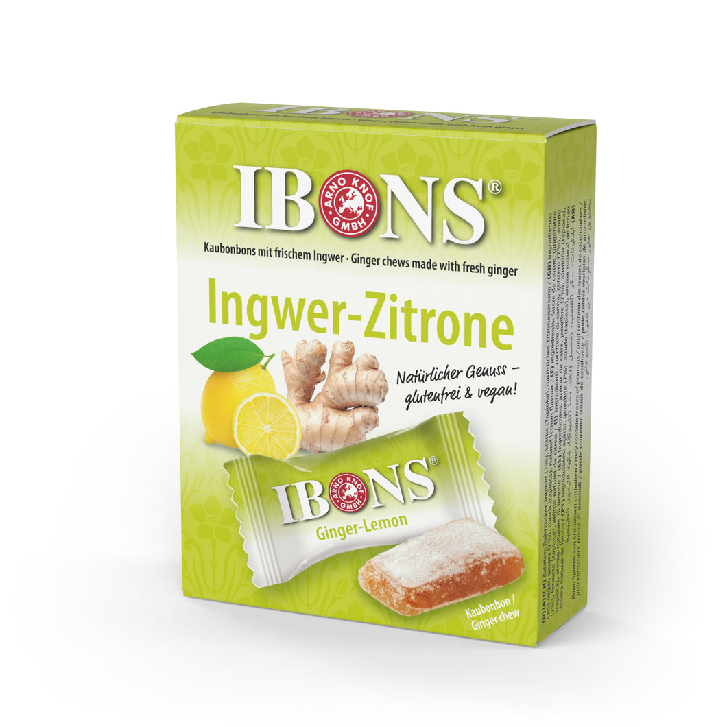 IBONS Ingwer-Zitrone 60g