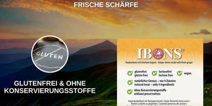 Ingwer-Mango 60g x 10